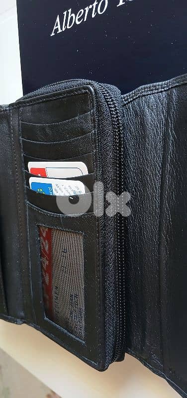 Very Soft Real Leather Woman Wallet - Made in Italy 6