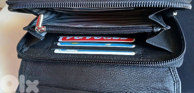 Very Soft Real Leather Woman Wallet - Made in Italy 7