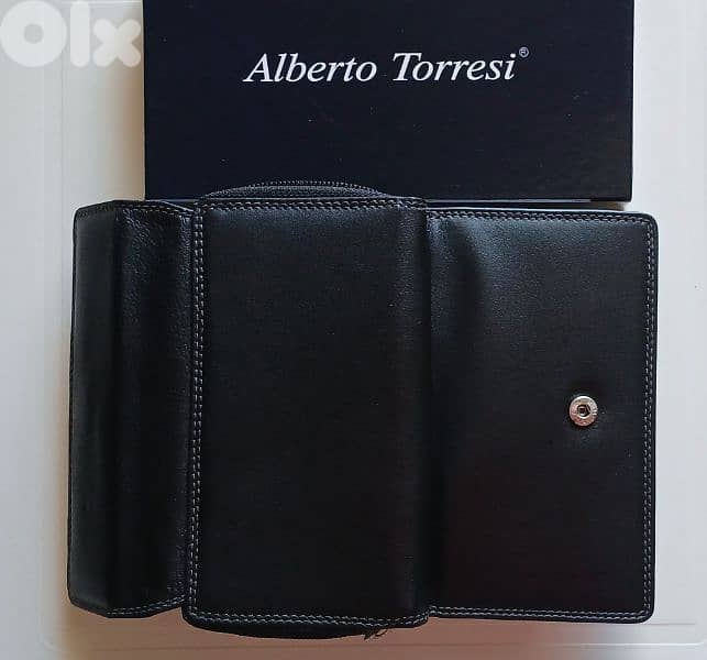 Very Soft Real Leather Woman Wallet - Made in Italy 8