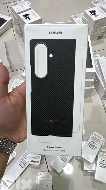 Samsung Galaxy Z fold 7 Carbon Shield Case 0