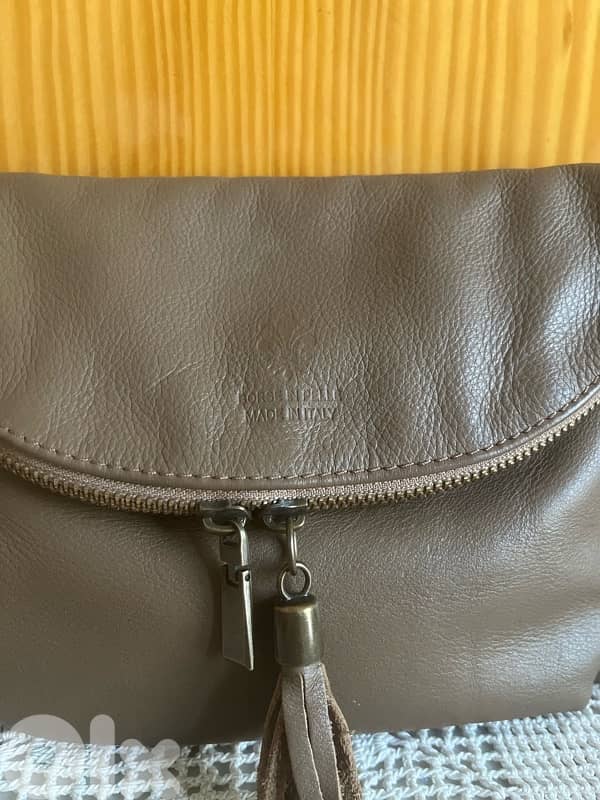 Borse In Pelle Genuine Leather Crossbody Bag 3