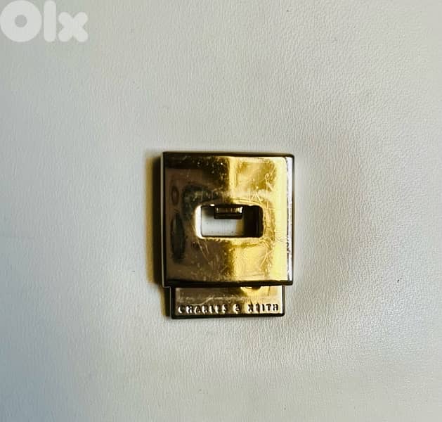 Charles & Keith White Trapeze Crossbody Bag 5