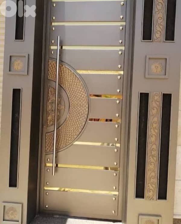 تجهيز كافة انواع ابواب الحديد و الدفاعات والخيم Majority of metal work 1