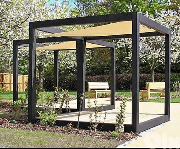 تجهيز كافة انواع ابواب الحديد و الدفاعات والخيم Majority of metal work 7