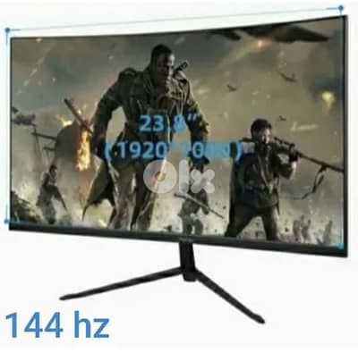 PRESHEN  24" CURVED FRAMELESS Gamkng  MONITOR. 144Hz/ 4$ delivery