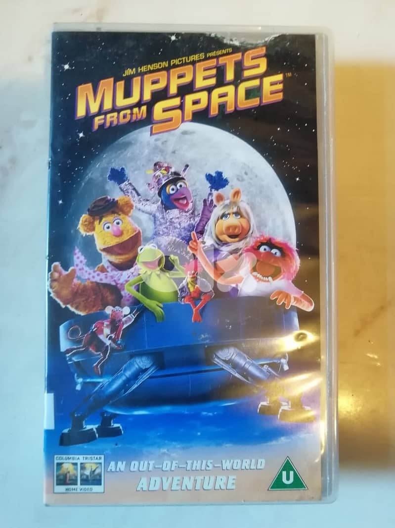 The Muppet Christmas Carol & muppets from space VHSs 3