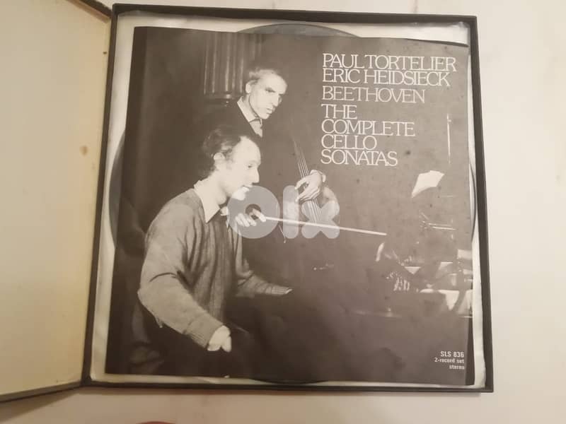 Paul Tortelier ‧ Eric Heidsieck, Beethoven –The Complete Cello Sonatas 1
