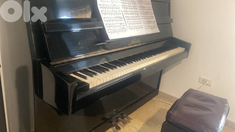 Upright Piano – Nieer Brand (Black Polish Finish) 0