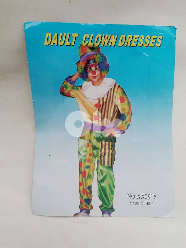 adult clown costume 0