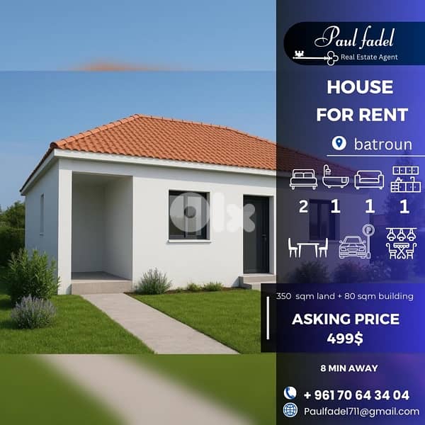 house for rent بيت للاجار 0