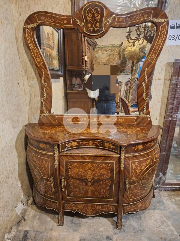 كونسول باهو مركتري روعة الفخامة والتميز مع مراية فخم جدا 0