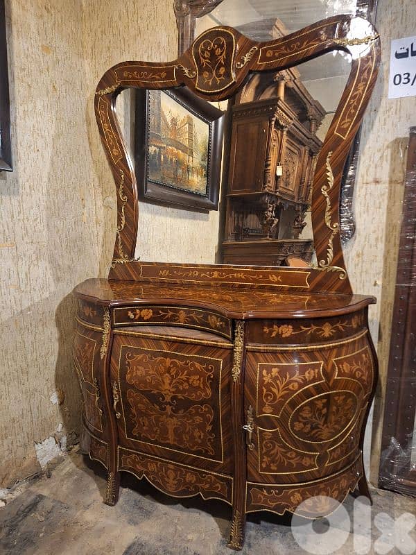 كونسول باهو مركتري روعة الفخامة والتميز مع مراية فخم جدا 1