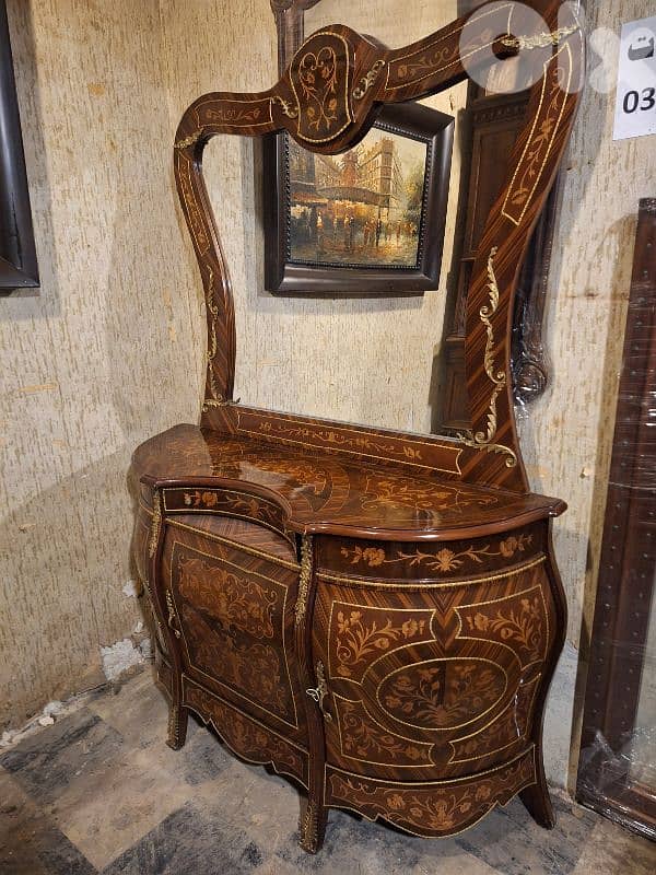 كونسول باهو مركتري روعة الفخامة والتميز مع مراية فخم جدا 2