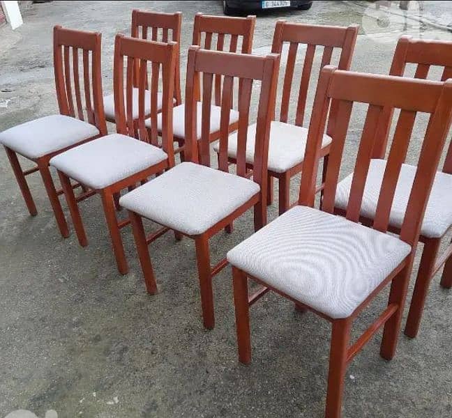 كراسي اوروبي خشب مسيف  موجود كمية 0