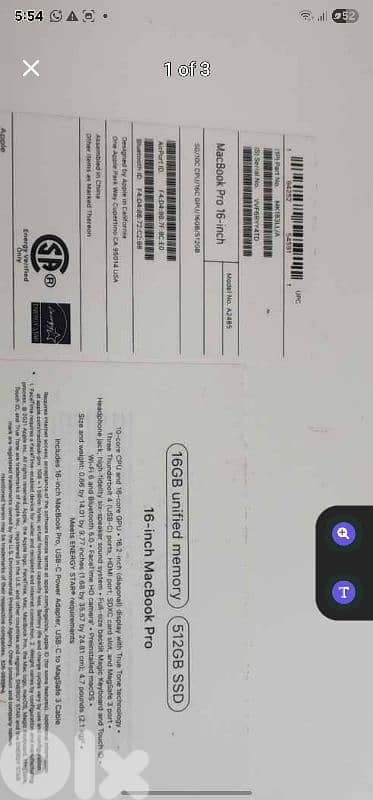 macbook pro 16  m1 pro 16g 512 trades accepted 1