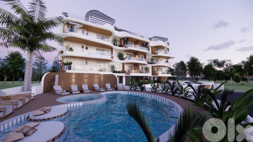 aprtment for sale in larnaca cyprusشقة للبيع في قبرص 0