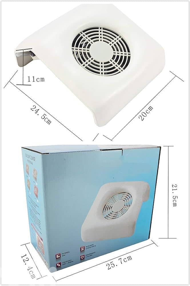nail dust collector suction fan 35w 1