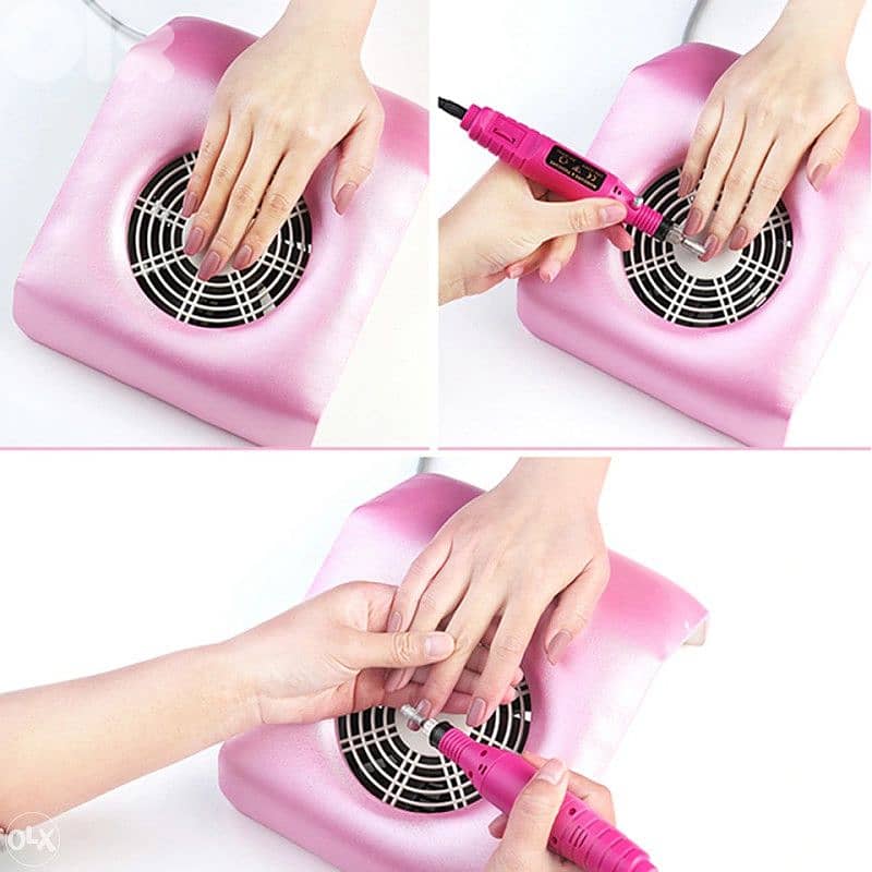 nail dust collector suction fan 35w 2