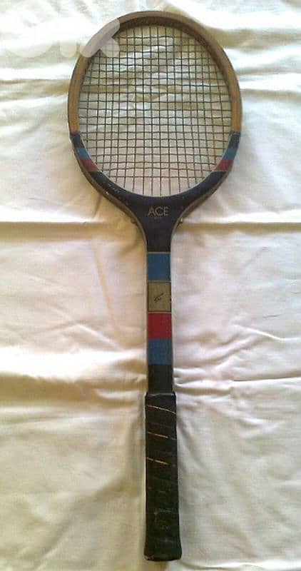 Vintage wooden tennis racket - Not Negotiable 0
