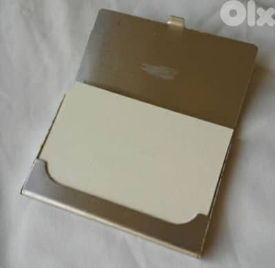 Vintage visit card holder - Not Negotiable