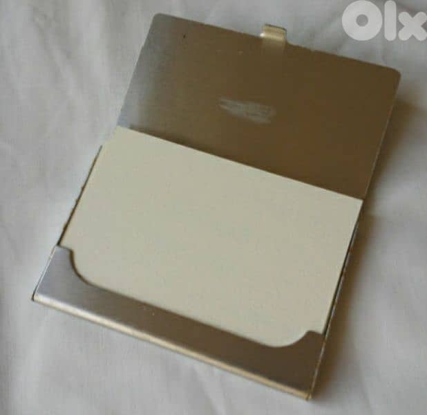 Vintage visit card holder - Not Negotiable 0