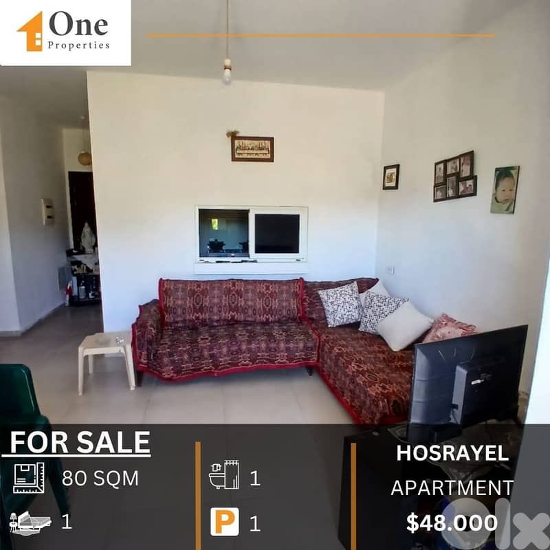 APARTMENT FOR SALE IN HOSRAYEL 0