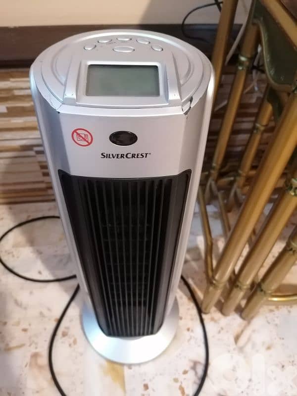 heater silver crest 2000w ceramic 0