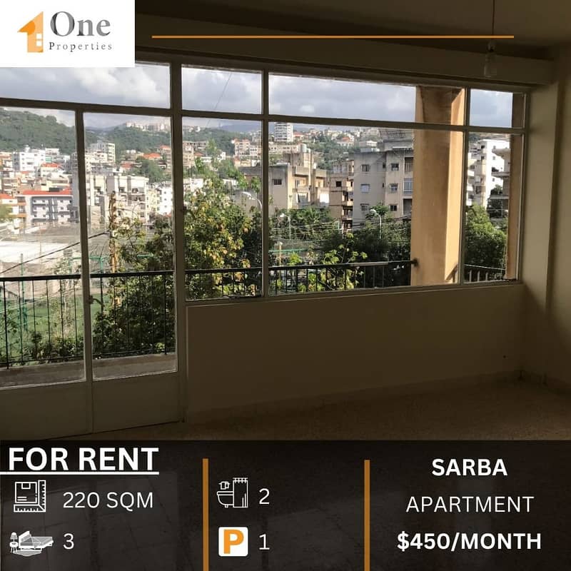 APARTMENT FOR RENT IN SARBA 0