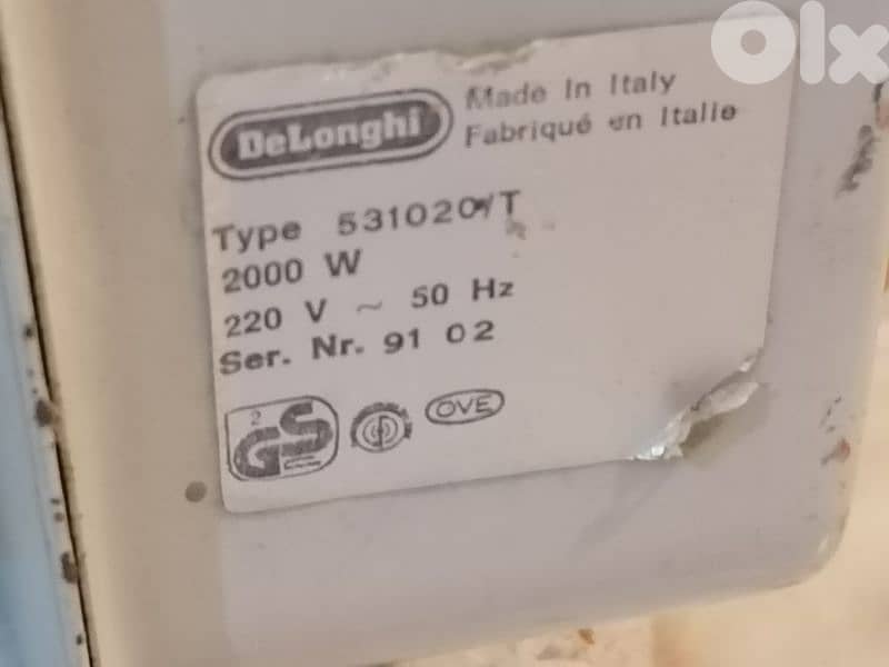 delonghi radiator heater 6