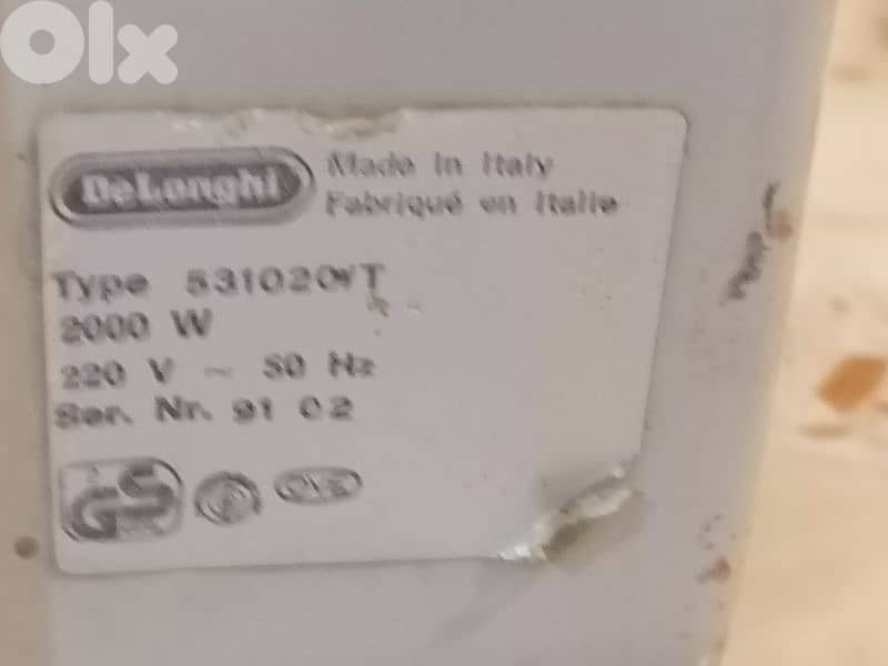 delonghi radiator heater 7