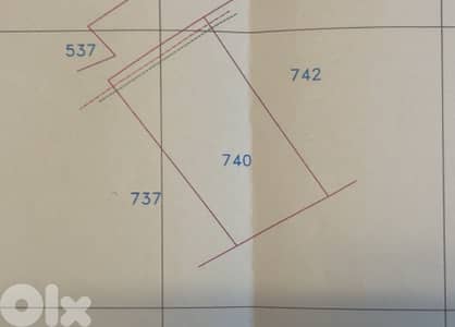 Residential Land for Sale – 714 m² – Jal El Dib, Metn District