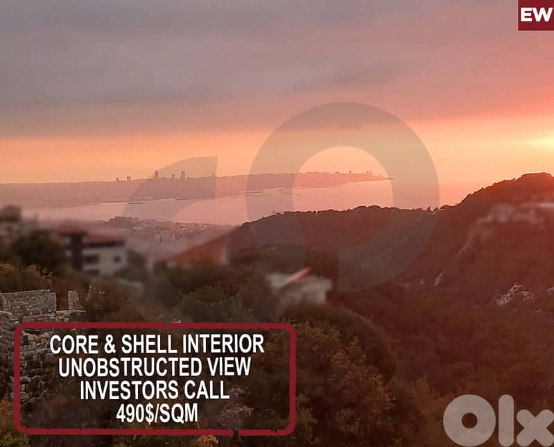 CORE & SHELL INTERIOR- UNOBSTRUCTED VIEW- Harissa-Daroun REF#EW127790 0