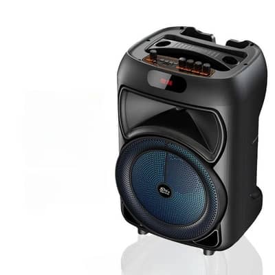 SING-E KARAOKE SPEAKER-2 WHEELS TROLLEY 12" - 12146 وايرلس سبيكر