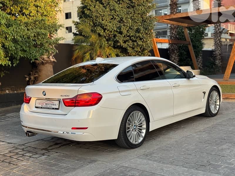 BMW 420i GranCoupe 2017 مصدر وصيانة الشركة loww mileage 0