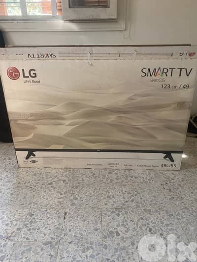 49 tv lg like new smart