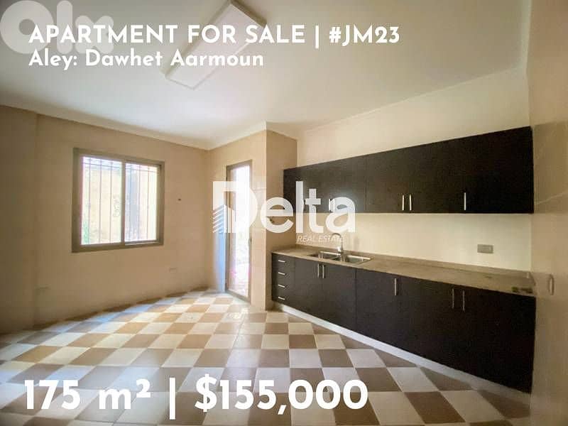Apartment with garden for sale in dawhet aarmoun,aley/دوحة عرمون،عاليه 0