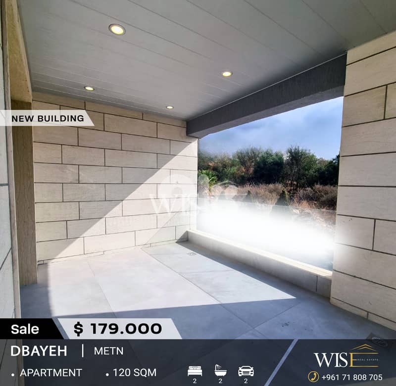 Stunning 120 SQM Apartment for SALE in Dbayeh! 0