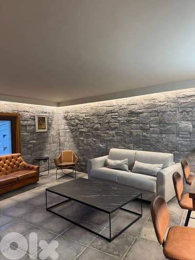 HIGH-END FULLY FURNISHED APARTMENT FOR RENT IN BROUMANA PRIME,(BR-153)