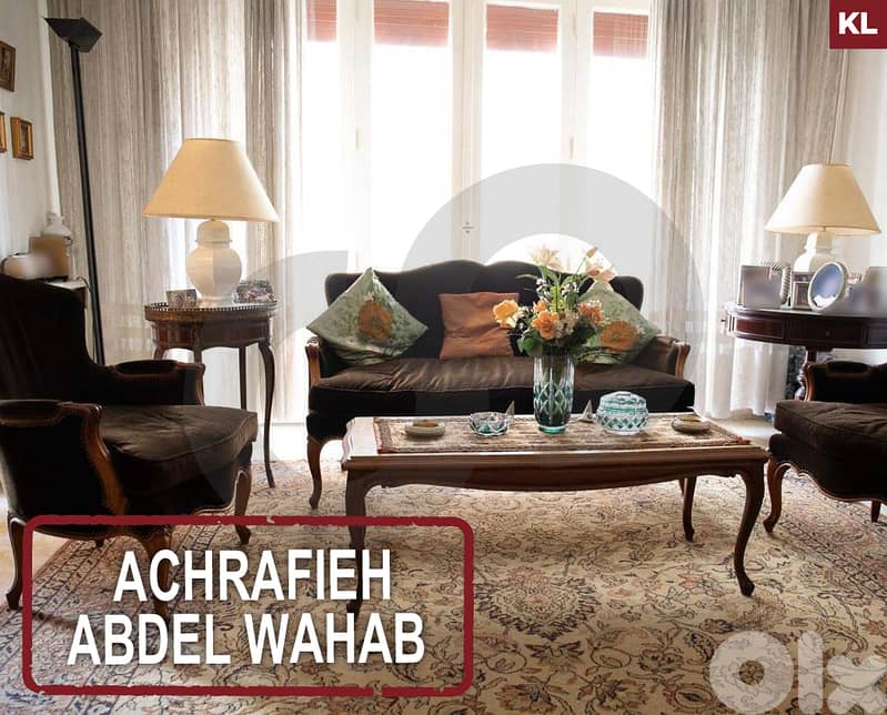 Marvelous Apartment for Sale in Achrafieh Abdel Wahab REF#KL127802 0