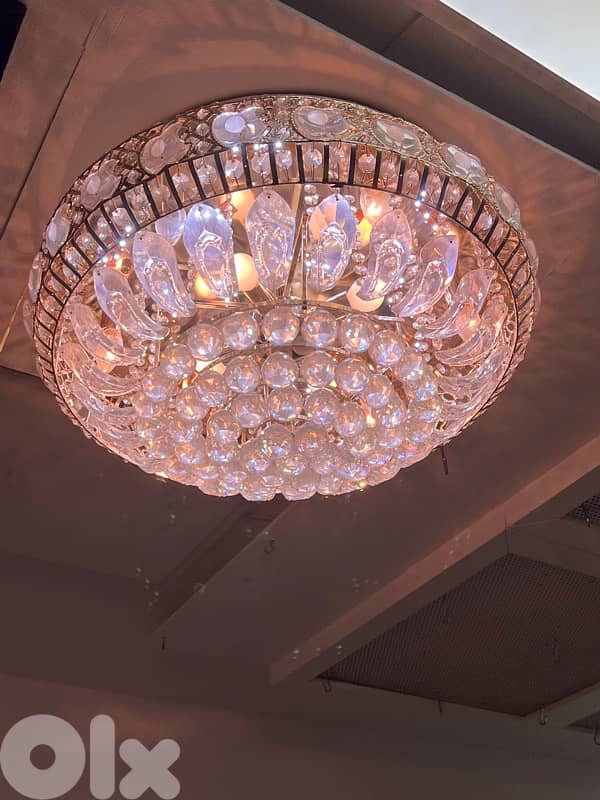 Ceiling crystal light 0