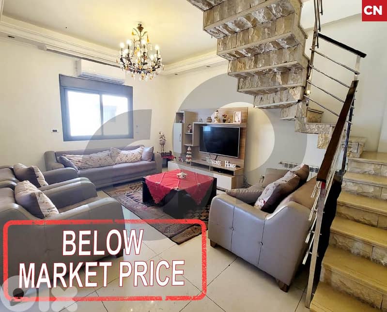 6 Bedroom Duplex perfect deal in Ain Saadeh REF#CN127817 0