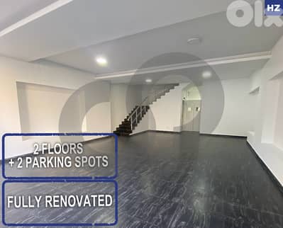 Fully Renovated Shop for Rent in Beirut - Badaro REF#HZ127812
