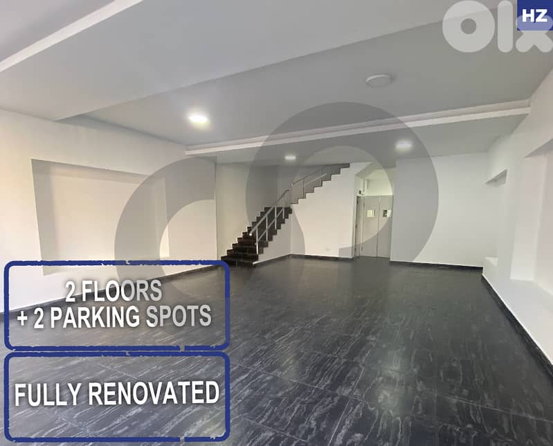 Fully Renovated Shop for Rent in Beirut - Badaro REF#HZ127812 0
