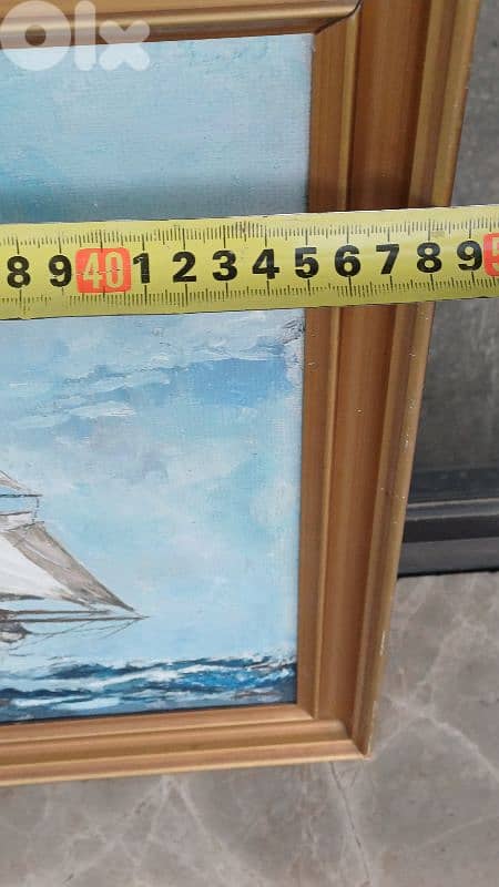 لوحة رسم زيتي اوروبية ض 8