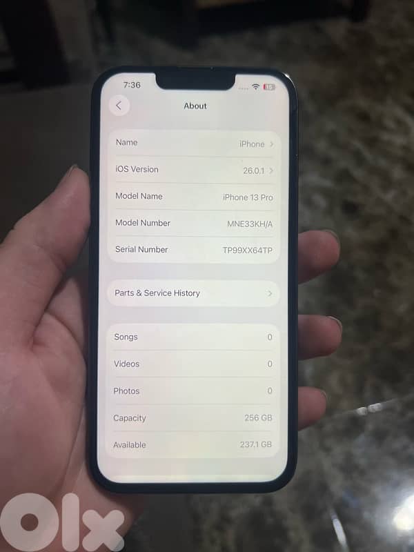iPhone 13 pro 256gb 3