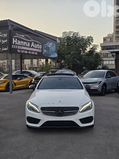 Mercedes-Benz C-Class 2017 AMG CLEAN CAR FAX TOP ORIGINAL PAINT TOP!!!