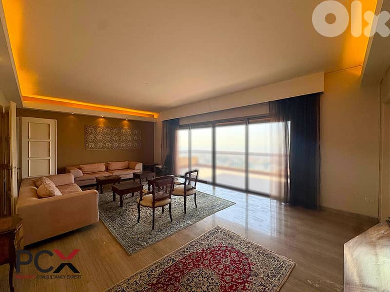 Apartment for Rent in Baabda | Furnished | Panoramic View 0