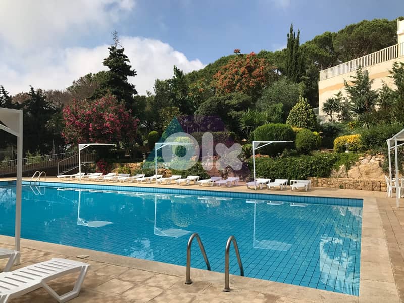 200m2 Apartment+Pool+Sea View 4rent in Broumana - شقة للبيع في برمانا 0