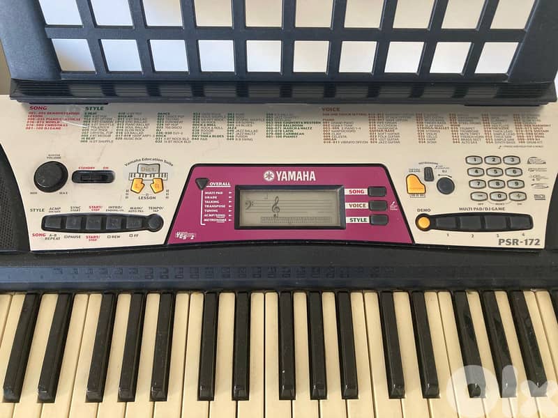PIANO YAMAHA PSR-172 3