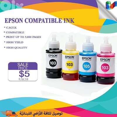 EPSON COMPATIBLE INK